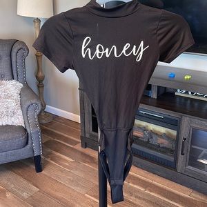 Beautiful open back bodysuit